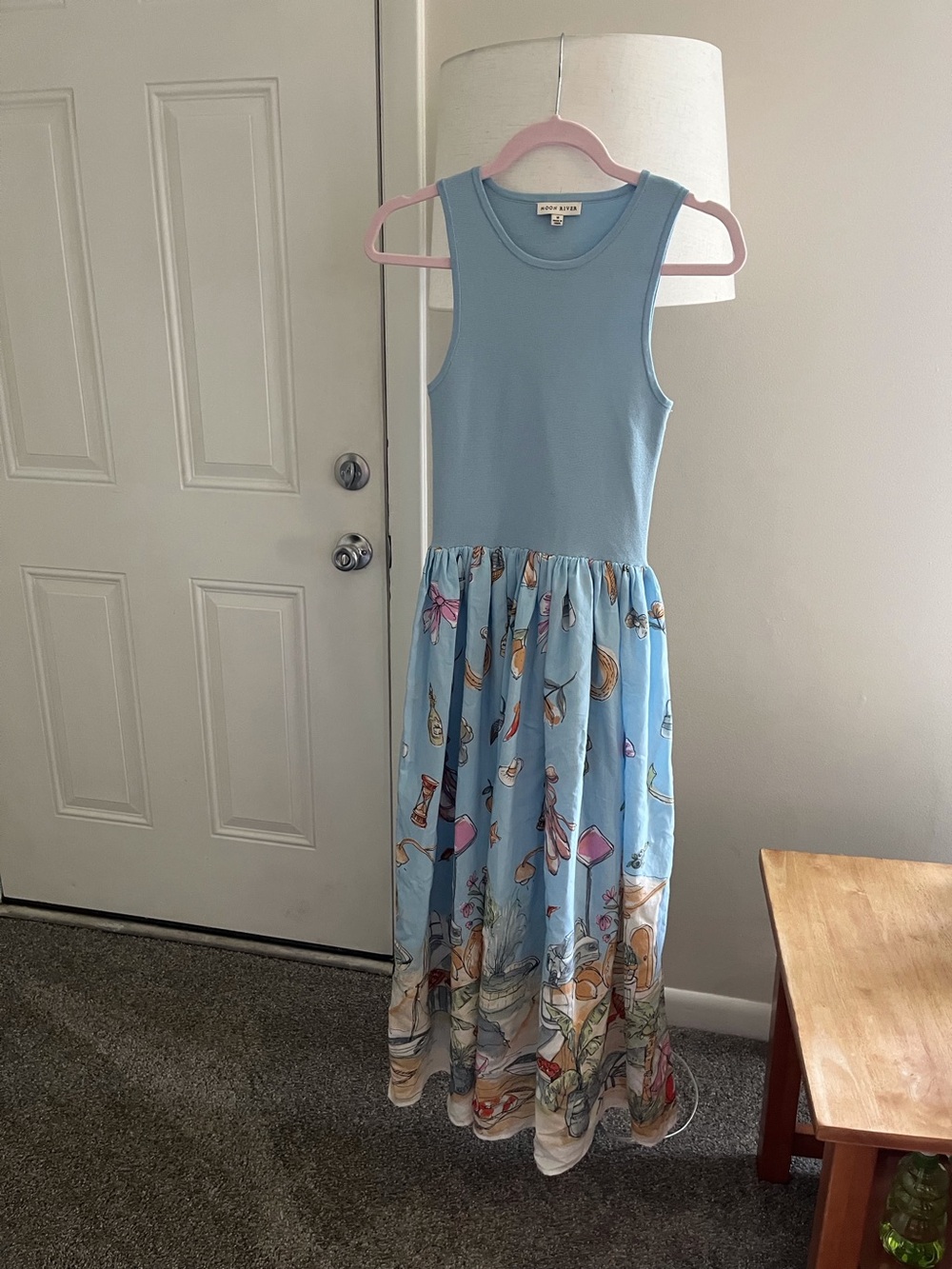 Moon River scenic picnic dress - medium
